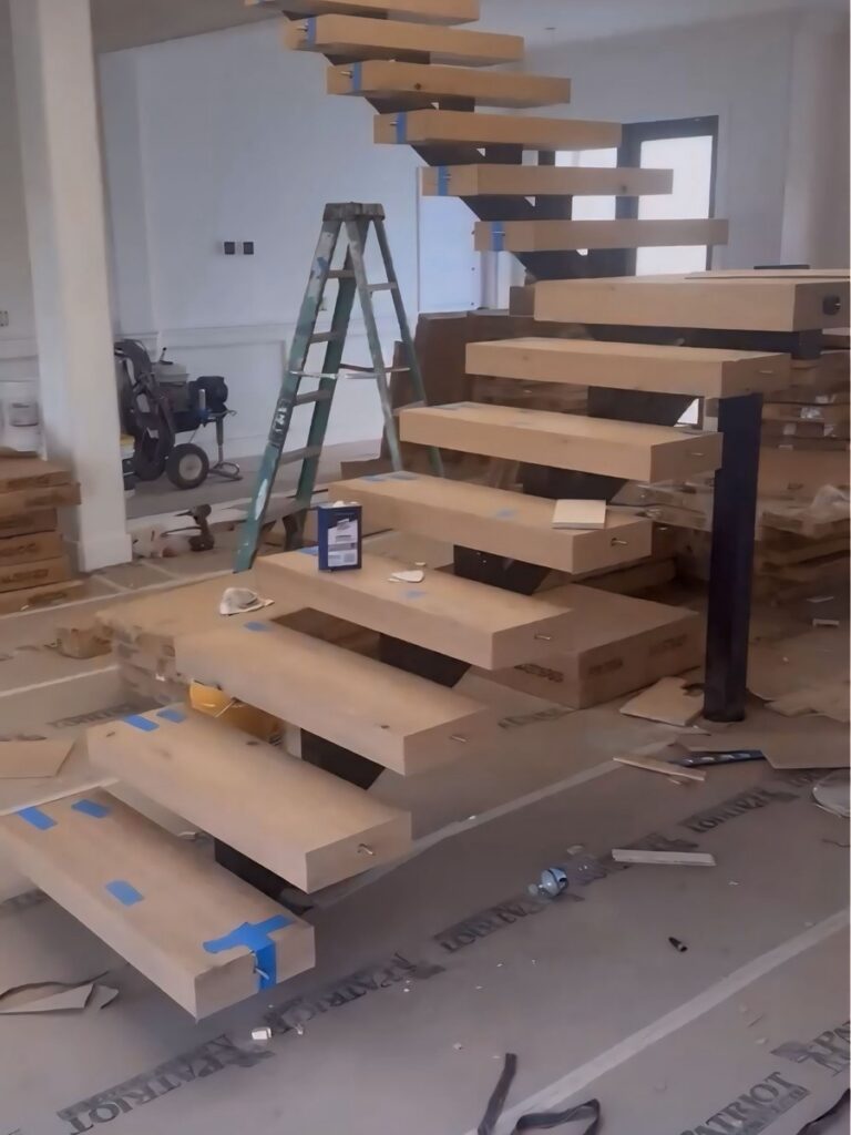 02 - Hardwood treads